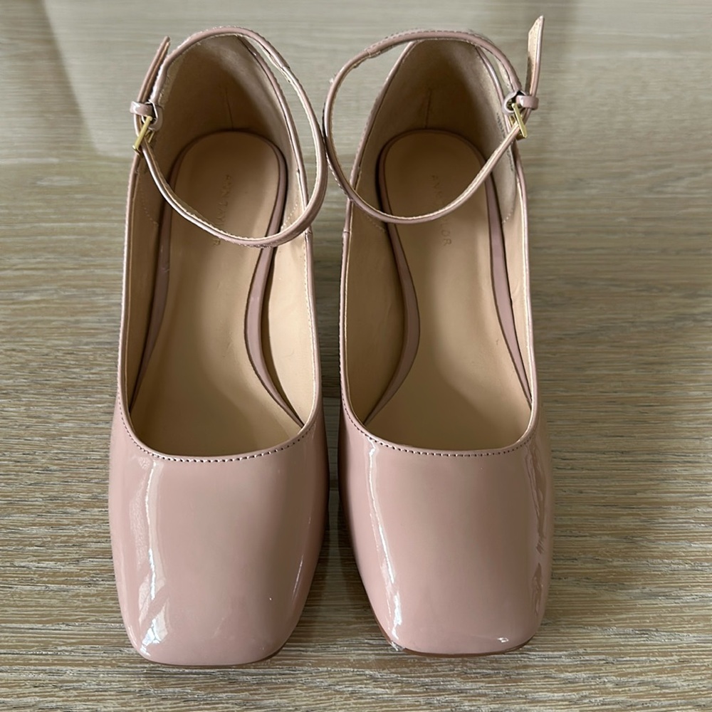 Ann Taylor Patent Low Heels